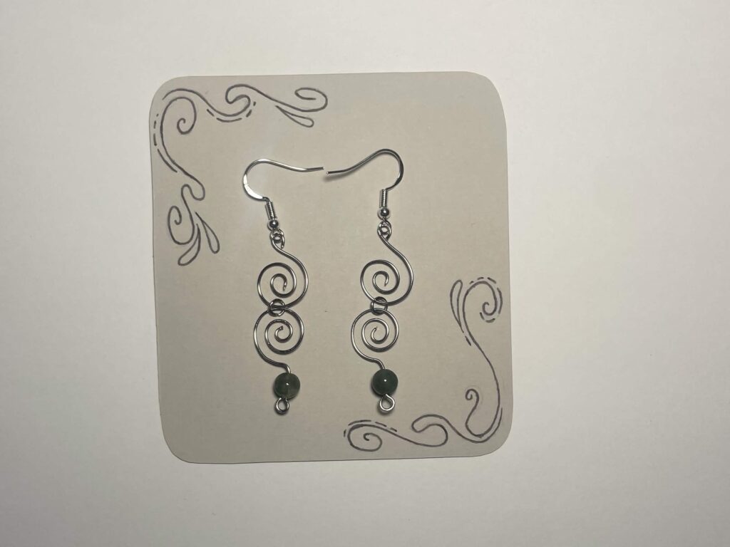 Double Spiral Earrings